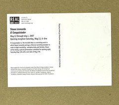 Shaun El C. Leonardo (b. 1979) Art Announcement Card 2007 – El Conquistador
