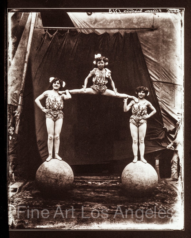 Fred Glasier Photo, «Circus Gymnasts» 1890-1925