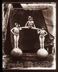 Fred Glasier Photo, «Circus Gymnasts» 1890-1925