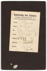 Photograph H. Eppler, Dresden, Hauptstr. 24, Portrait of a Lady with Magazine