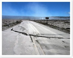 2018 Kilauea Volcano Crack Through Crater Rim Drive Silver Halide Photo