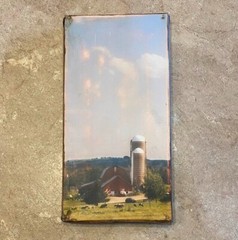 Original Art Photography on Canvas Country Life Country Side Landscapes set of 3