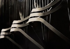 Original SIGNED PHOTOGRAPH Abstract Metal Sculpture GELATIN SILVER PRINT