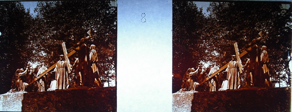 Photography c1920 Path Cross Of Espelugues Jesus & Les Filles Jerusalem