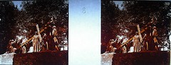 Photography c1920 Path Cross Of Espelugues Jesus & Les Filles Jerusalem