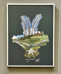 Original Signed MATTHEW PARKER Photograph Collage USAF MEMORIAL DR Arlington, VA