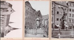 PHOTO ALBUM Augsburg c. 1892 PUBLISHER RÖMMLER & JONAS DRESDEN LEPORELLO COLLECT