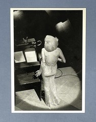 Marilyn Monroe Singing Happy Birthday To JFK Art Print Card Photo By Bill Ray