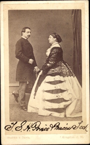 CdV Prince and Princess of Teck – 10521217