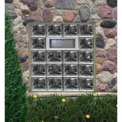 Screen Windows Ventilation Hopper Vent Glass Block Windows Removable Screen NEW