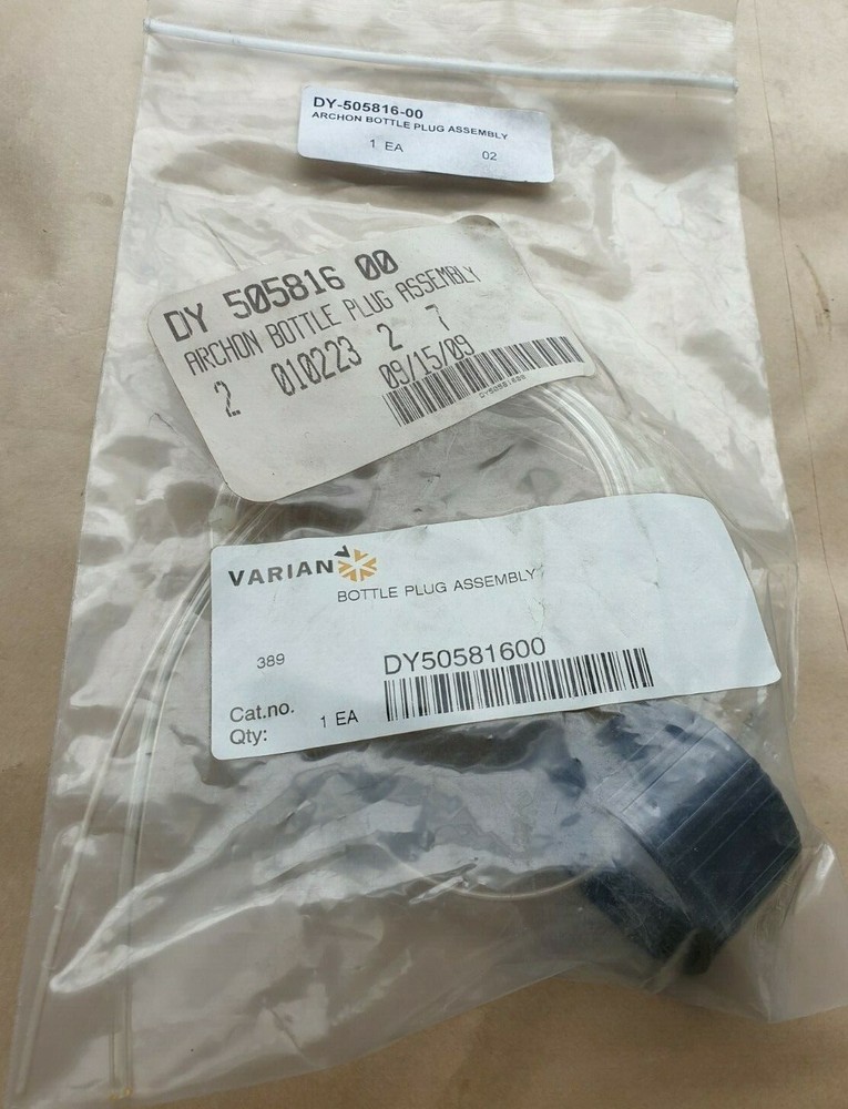 VARIAN DY50581600 Bottle plug assembly, (R3S9.6B1)