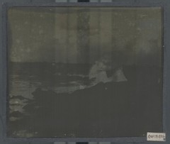 Quiberon, Brittany, Photo Glass Plate, Black & White, Positive 8.5×10 Cm