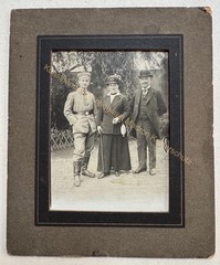 orig. Photo Photograph Family Soldier Circa 1915 14x17cm