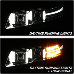 – for 2004-2008 Acura TL W/Led Signal DRL Projector Headlights Headlamps Left+Ri