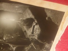 PIERRE JAHAN / CAVE BOUTEILLES CLE BOUGIE ORIGINAL SIGNED ARGENTIC PHOTO Ca 1940