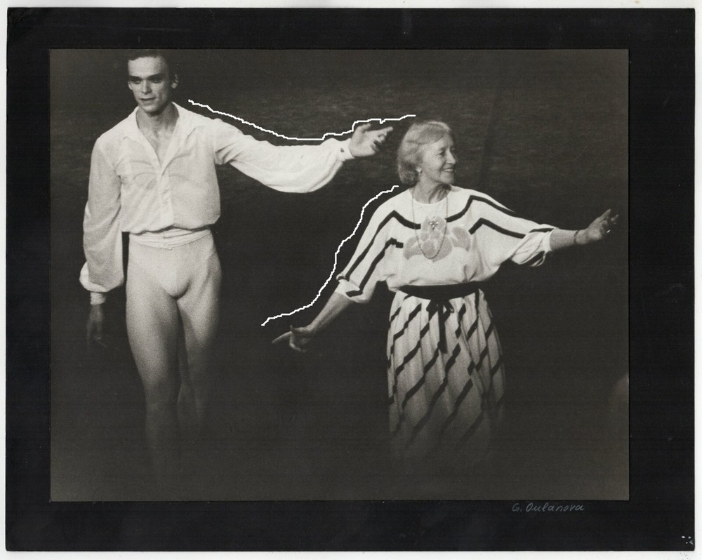 Org Barite Photo Petra Bober 1984 Galina Oulanova + Vladimir Vasiliev Ballet Dance
