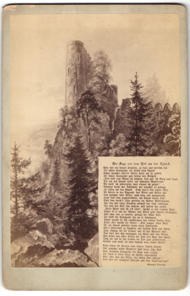 Photograph Cynast, the legend of the ride around the Cynast
