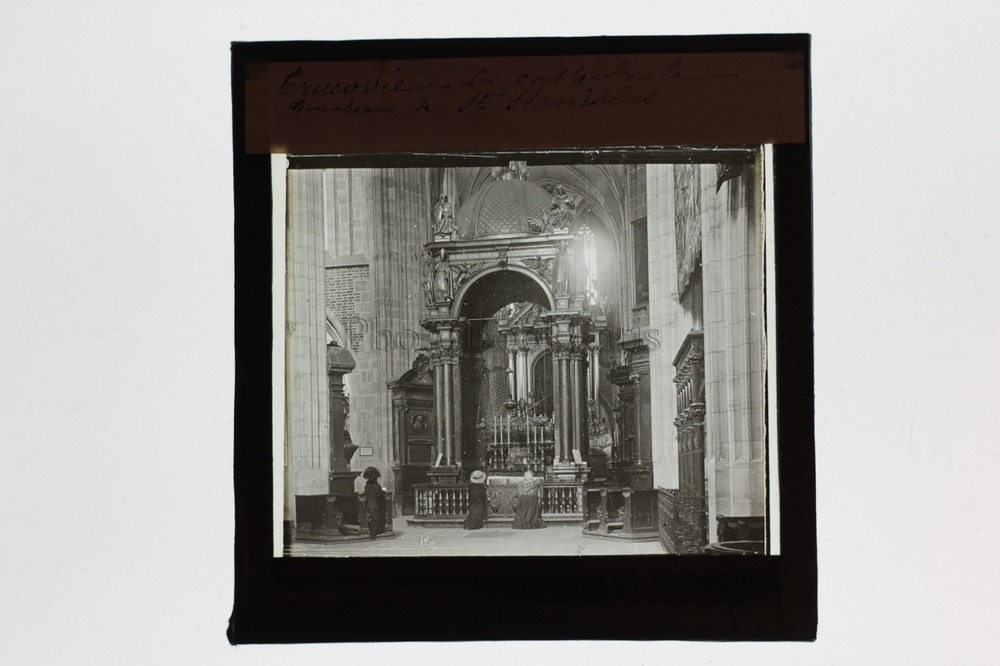 Krakow Poland Kraków Polska Plate Projection Lamp Vintage No 7
