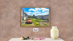 Old Rusty Volkswagen, High Resolution Image, Many Formats, TV Art