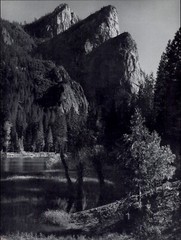 1959 Ansel Adams Yosemite Valley National Park Three Brothers Art Photo