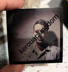 Jack Kerouac Color Photo Slide Burt Goldblatt 1959 Blues & Haikus Photoshoot