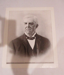 Oliver Wendell Holmes Potrait Photography Educational Black & White 10″x12″ Poet