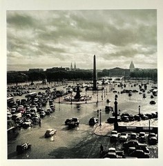 Robert Capa (1913-1954) Magnum Art Photo Print Card 4×6” Place De La Concorde