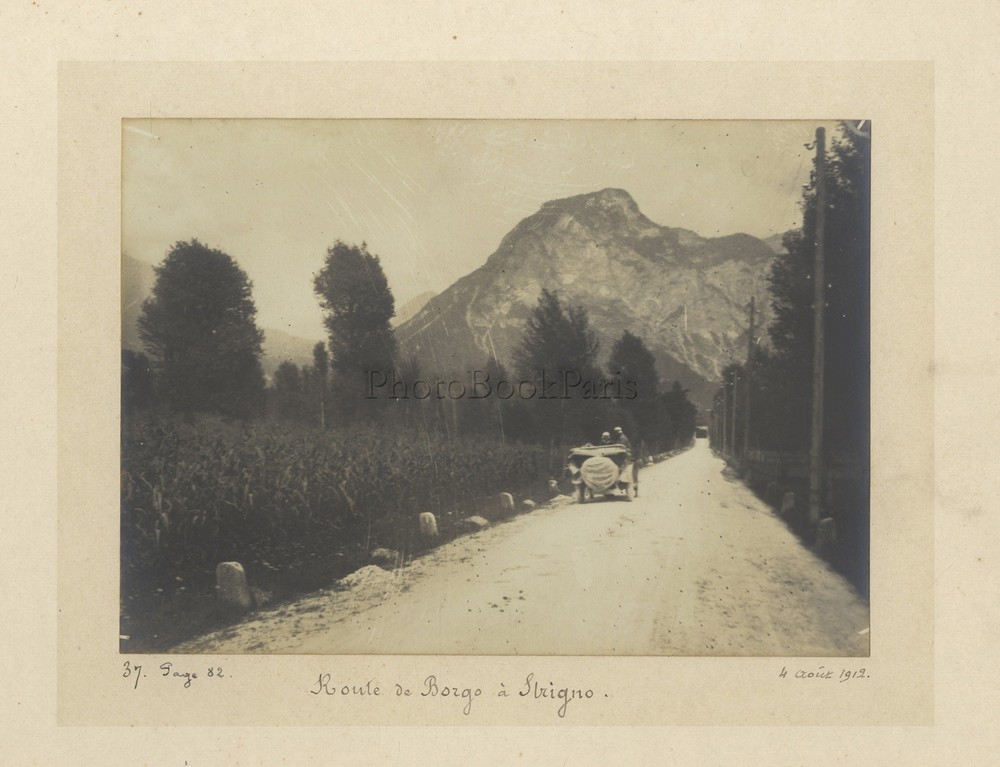 Route Borgo IN Strigno Italy Car Photography Portrait Vintage Analog