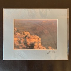 Jim Wilson Sealed Matted Print Grand Canyon Sunrise From Mather Point 8×10 MINT