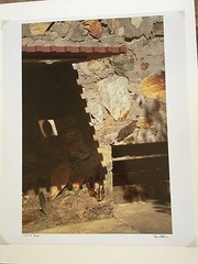 BRUCE BLUM SIGNED COLOR Photo Print (24″X 19 3/4″)-«Wall and Shadow»