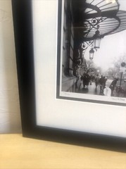 EUROPEAN SCENES «Paris Street 2004» Target Series FRAMED PHOTOGRAPH Connie Begg