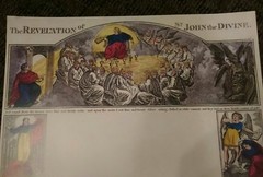 The Revelation of St. John the Divine print on heavy linen like paper