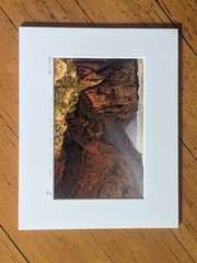 West Gallery Authentic Photograph of Observation Point, 7×4 Signed by David West