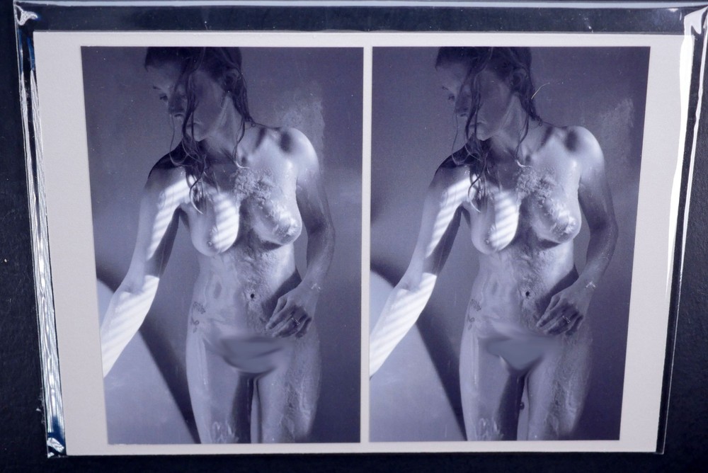 Boris Starosta 3D Stereoview – Betty A215 – nude model signed 2007