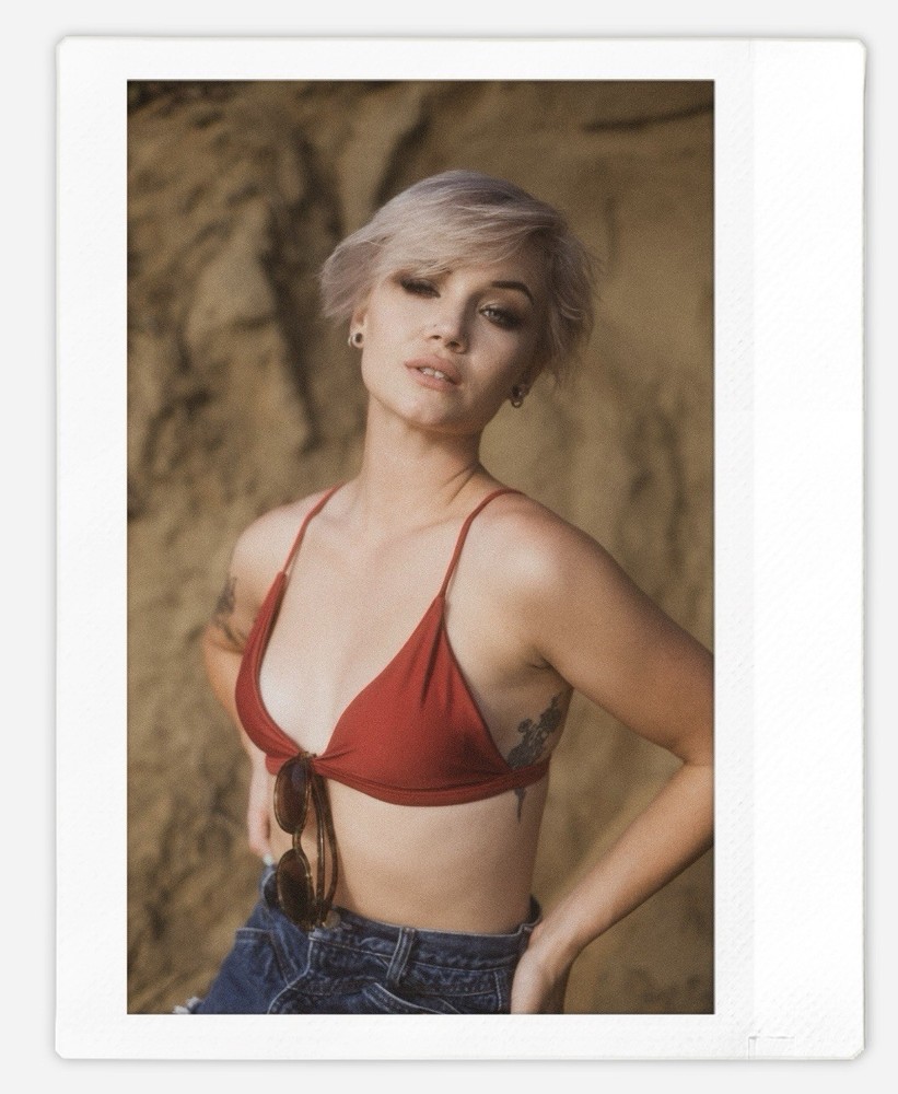 Art model Cheyanne Instax Wide Instant Film Print