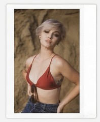 Art model Cheyanne Instax Wide Instant Film Print