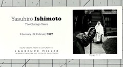 Yasuhiro Ishimoto (1921-2012) Art Announcement Card 1997 – The Chicago Years