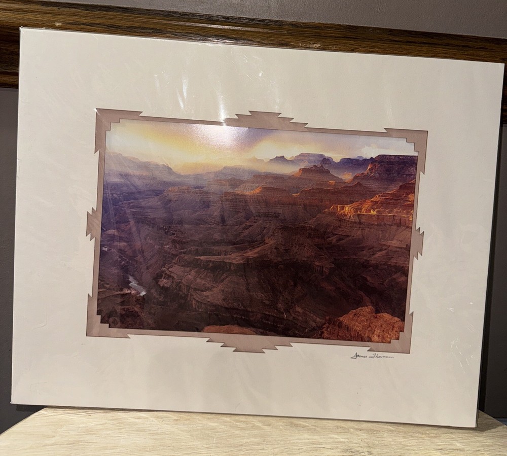 James Thomson Mountain Photo Sun Streak Lipan Point South Rim Grand Canyon NP