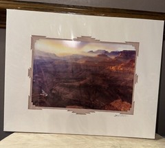 James Thomson Mountain Photo Sun Streak Lipan Point South Rim Grand Canyon NP
