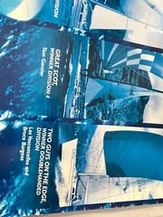 Hawaiian Marine poster Transpac 2001 large L.A. to Honolulu Yacht Race 27×39