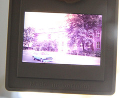 Photo Negative Slide Ford Fiesta MES-R Passenger Car Auto Vintage AW