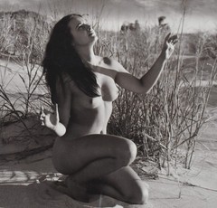 Holland Engle Black + White Portrait Photograph of a Nude Woman