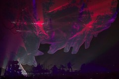 «Black» Nine Inch Nails live 9»x12» photographic print photomontage
