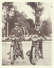 LONG BEACH POLICE DEPT 1912 INDIAN MOTORCYCLE 2 Riders Photo Print #1428 11″x14″