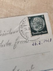 Postcard photo Czech Republic Silesia Nieder Heinzendorf Sudetengau F22