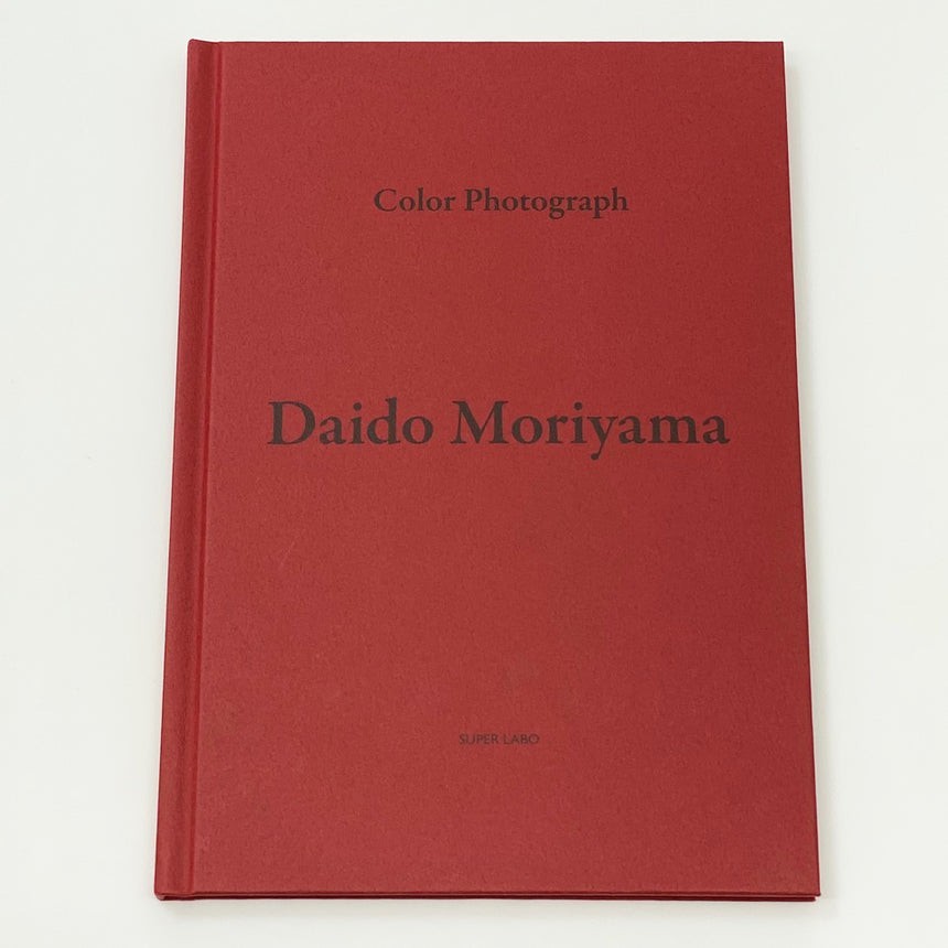 Daido Moriyama Color Photograph Photo Book UnSigned 1st Ed Ltd 500 Japan New