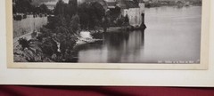 Antique Photograph, ‘Chillon et La Dent du Midi’, Possibly a Photogravure Print