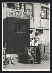 Photography Kasper Theatre, Children with Hand Puppets Playing Play Pre