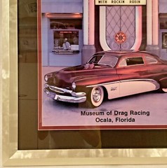 Don Garlits MUSEUM OF DRAG RACING Little Darlings Custom Framed Vintage Poster