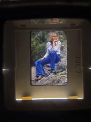 Org Nude Camera Club 70’s 35mm Risque Slide – WOMAN IN SOUTHWEST WESTERN DESERT